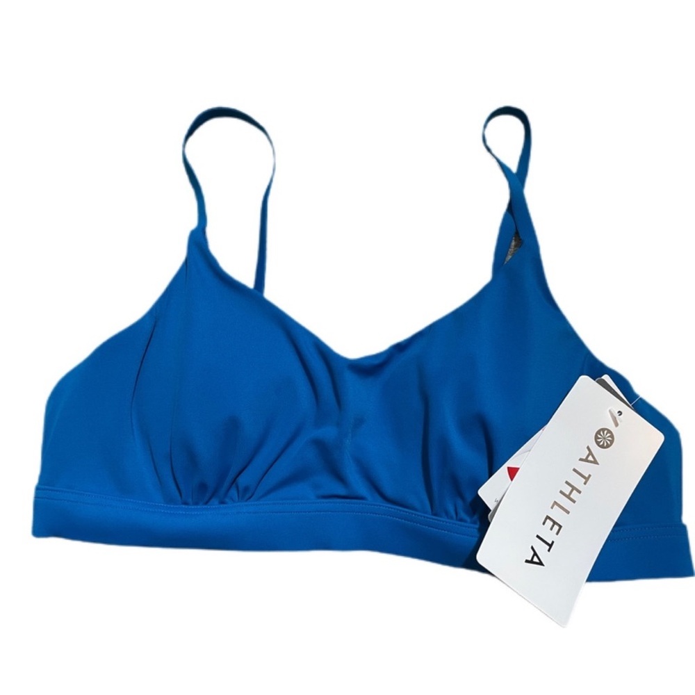 Athleta Blue Bikini Top